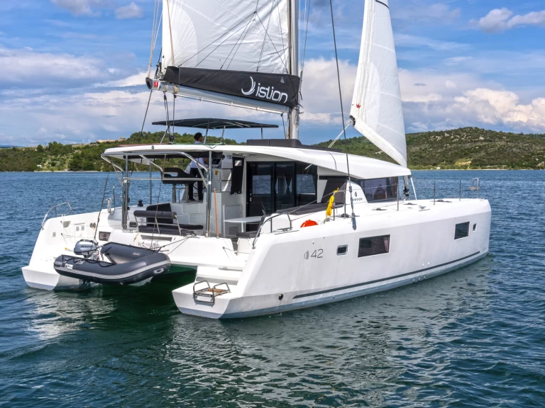 Yacht hire Skradin cheap Lagoon 42