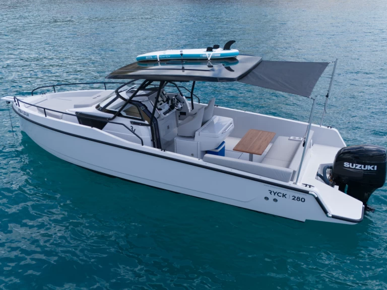 Yacht hire Ibiza Town cheap Ryck 280