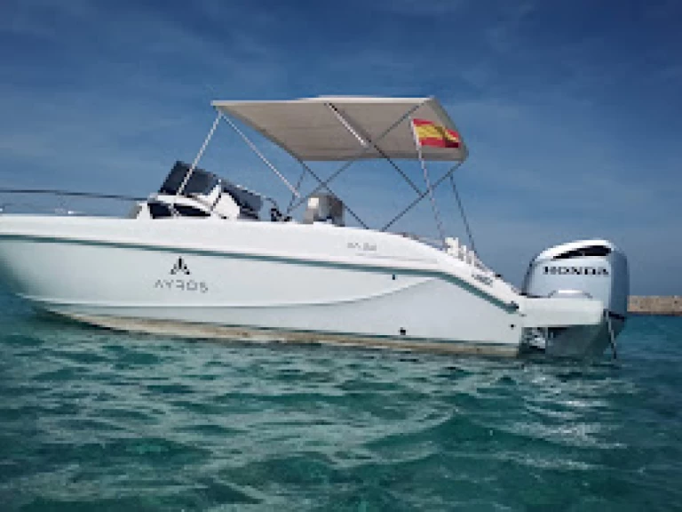  Ayros 24 charter bareboat or skippered in  Ibiza Town