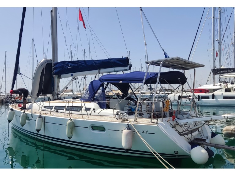 Sailboat hire in Syra - Jeanneau Sun Odyssey 42i