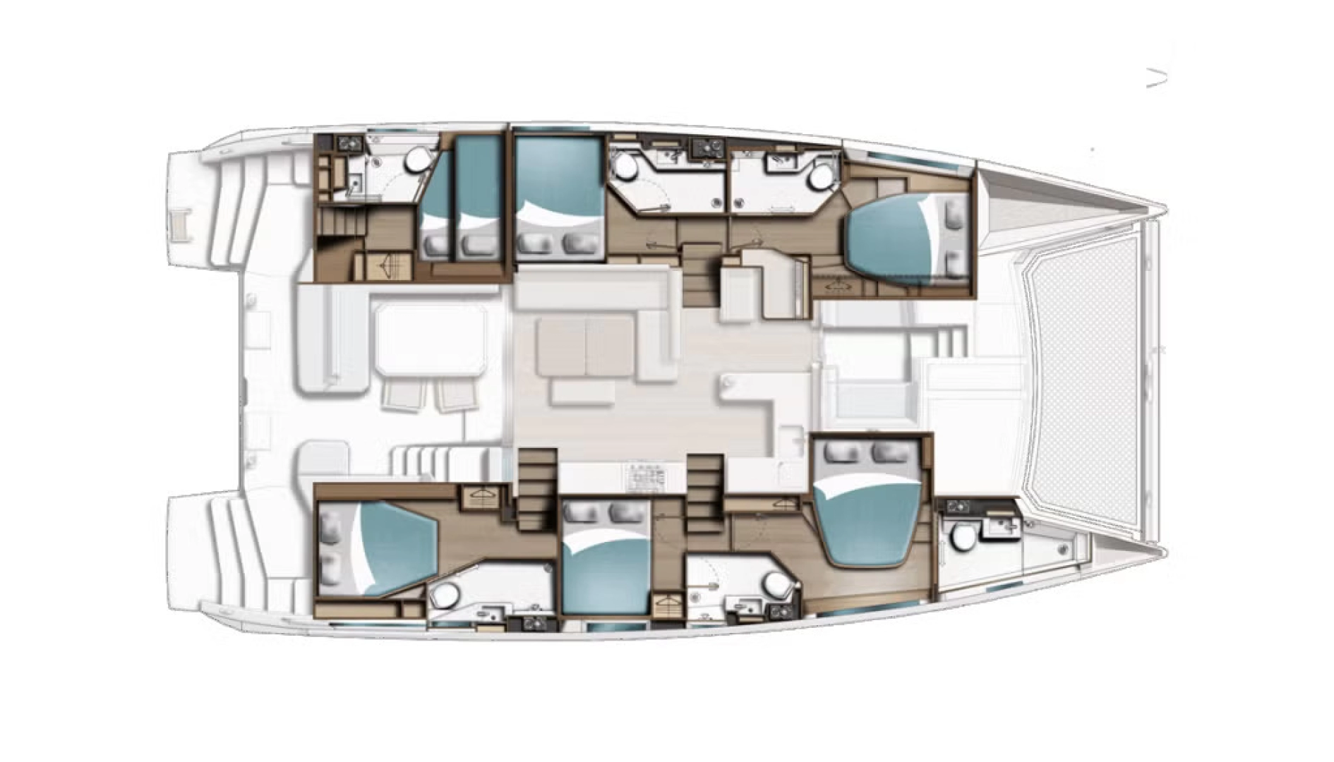 Yacht charter Furnari - Leopard Catamarans / Robertson & Caine Leopard 52 on SamBoat