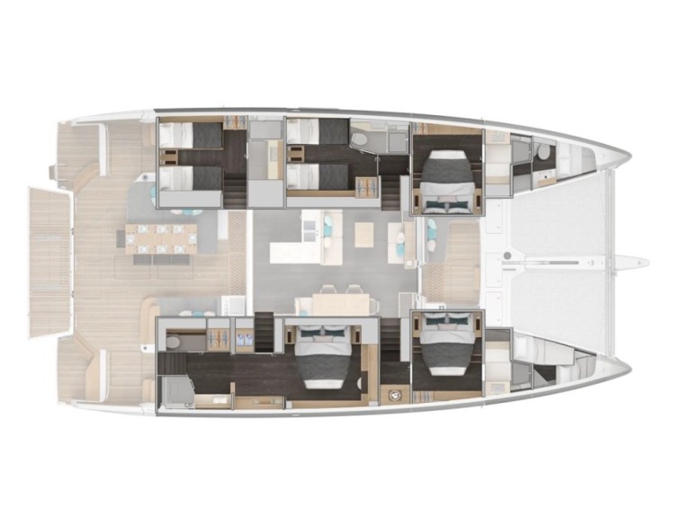 Hire Catamaran with or without skipper Lagoon Kaštel Gomilica