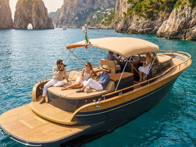 Motorboat hire in Sorrento - Nautica Esposito Positano 32 Open