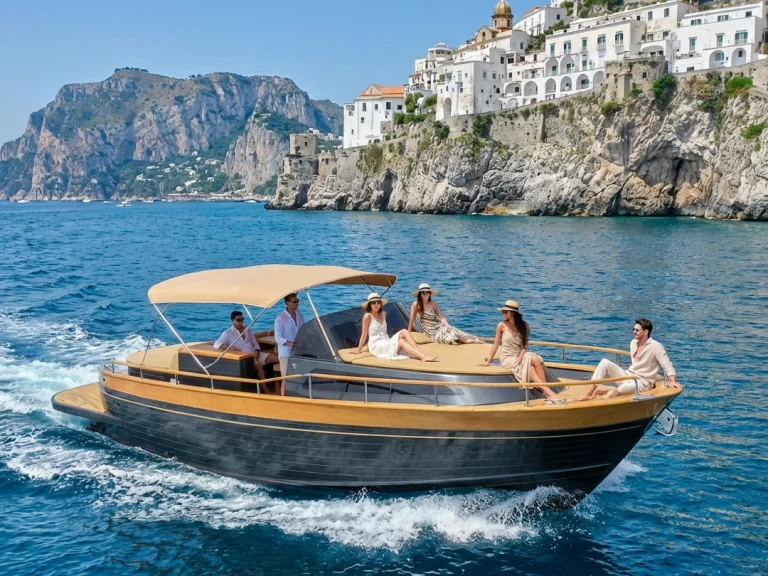 Nautica Esposito Positano 32 charter bareboat or skippered in  Amalfi