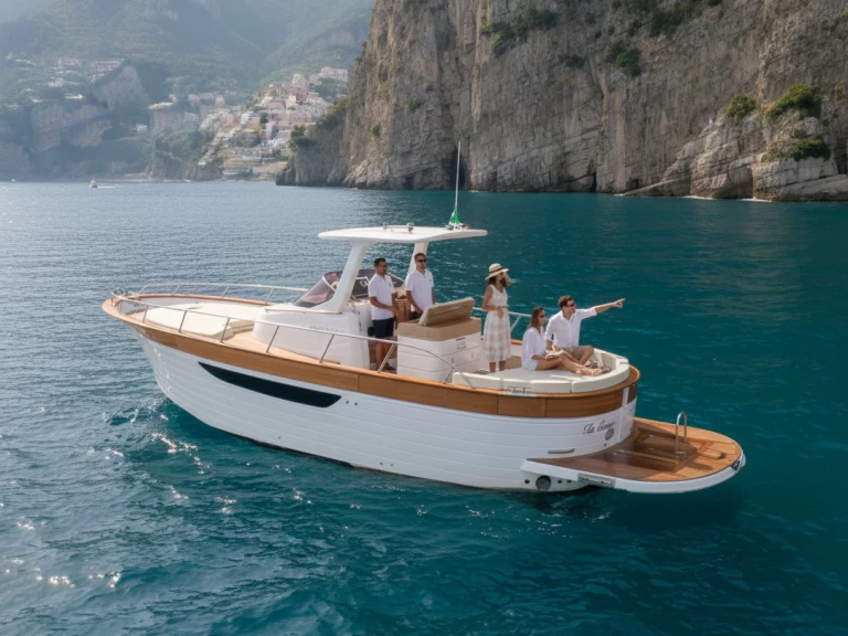 Charter a Gozzo Libeccio 32WA in Sorrento on Samboat