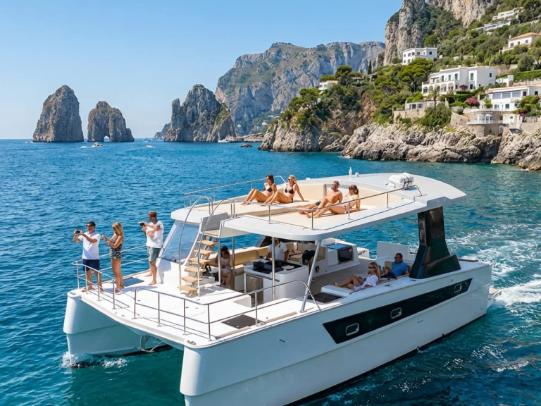 CAT SEA Star 380 charter bareboat or skippered in  Positano