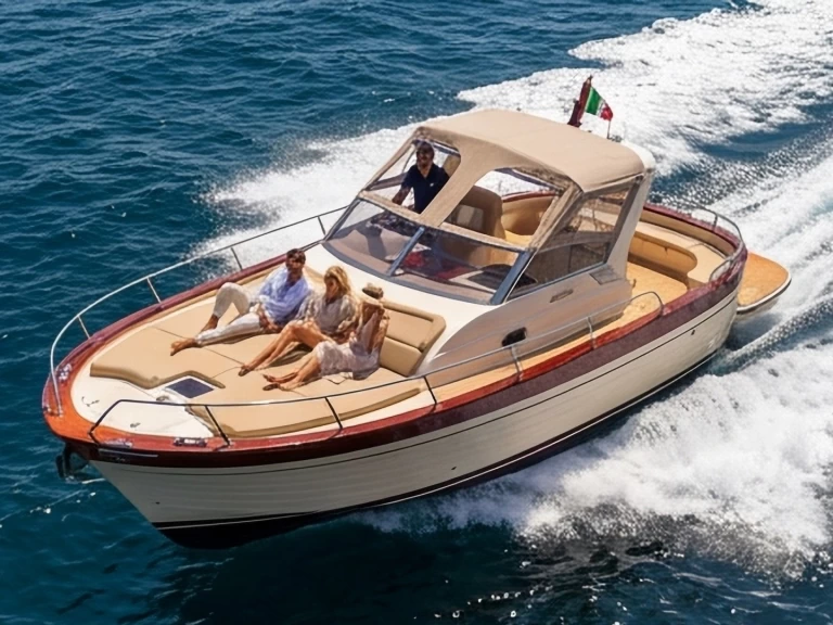 Hire Motorboat with or without skipper Gozzo Sorrento