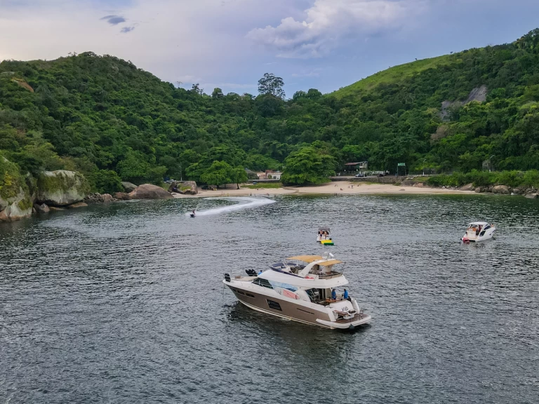 Prestige 60 flybridge charter bareboat or skippered in  Rio de Janeiro (state)