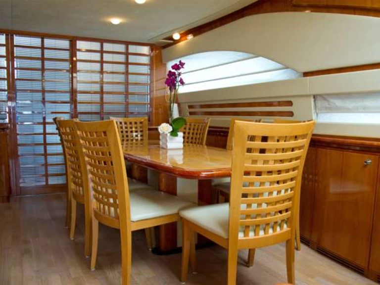 Ferretti PAMPERO charter bareboat or skippered in  Naples