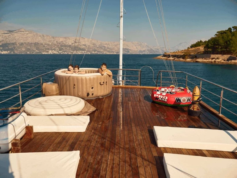 Luxury Yacht hire in Split -  Custom Built Aluminum Cutter TREBENNA