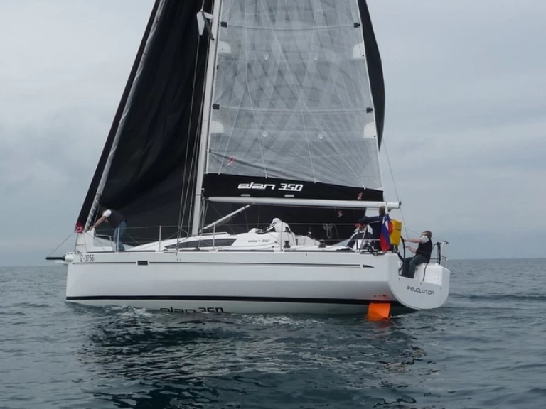 Elan Elan 350 Performance charter bareboat or skippered in  Biograd na Moru