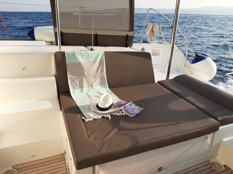 Catamaran to hire Benitses at the best price