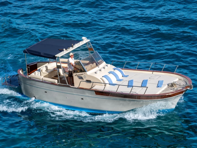 Gozzo 34 FT charter bareboat or skippered in  Positano