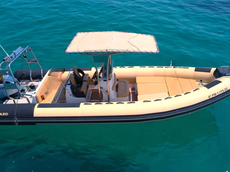 Hire RIB with or without skipper Vanguard Puerto Portals