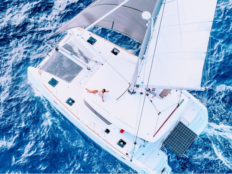 Catamaran to hire Porto Cheli at the best price