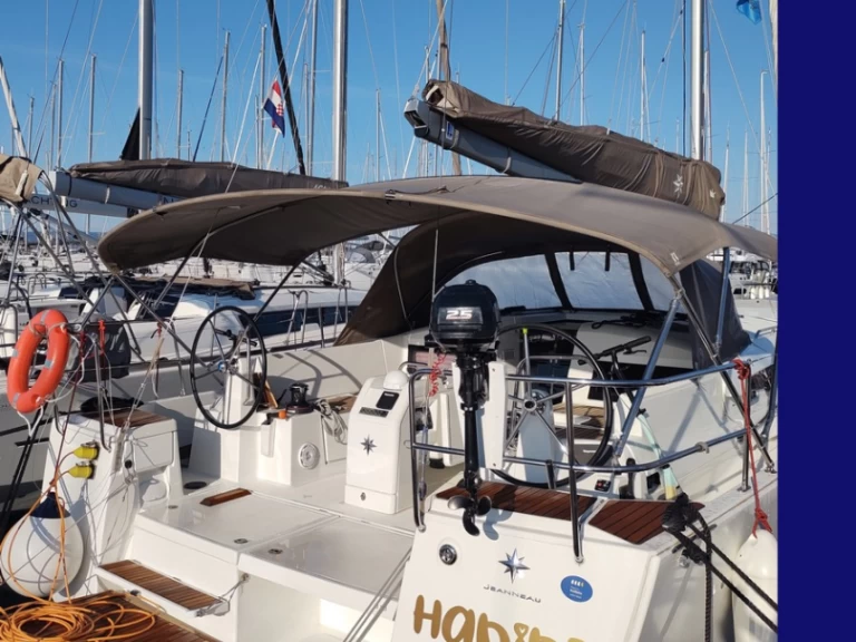 Jeanneau Sun Odyssey 440 charter bareboat or skippered in  Split
