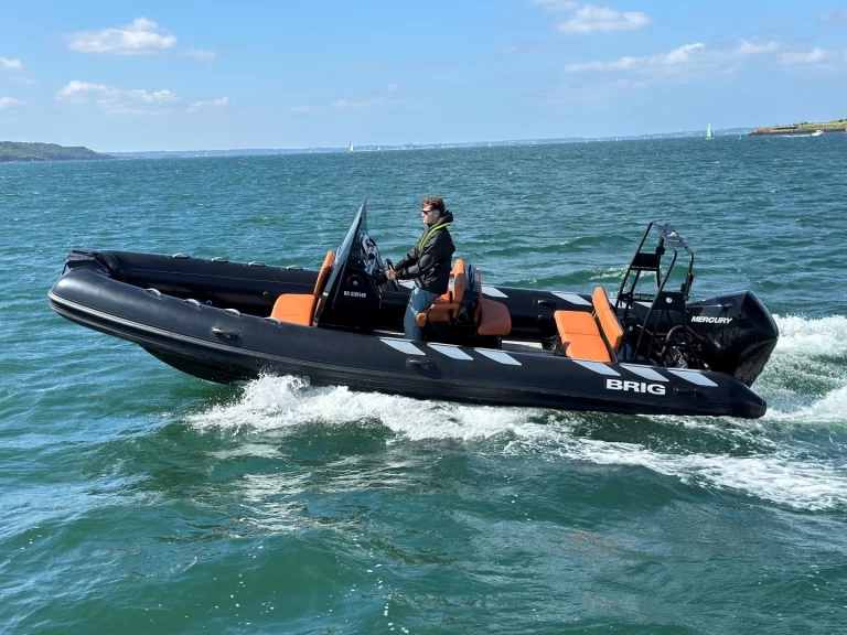 Hire RIB Brig with a boat licence