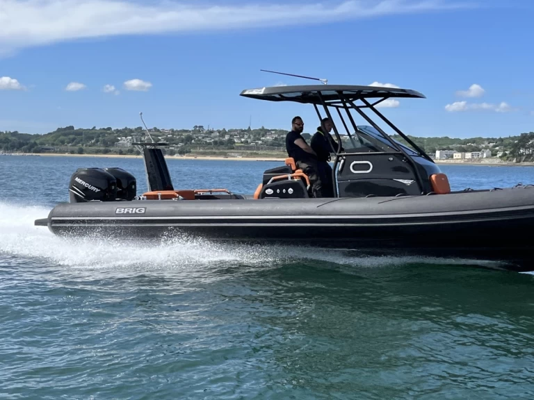 RIB hire in Brest - Brig Eagle 8