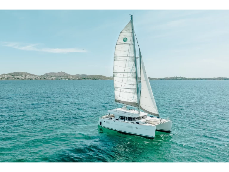 Catamaran to hire Salamina at the best price