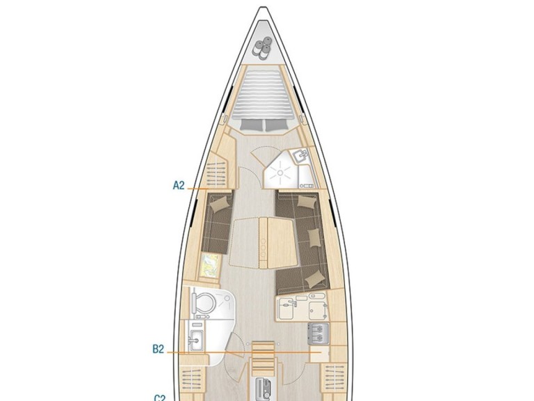 Hire Sailboat Hanse with a boat licence