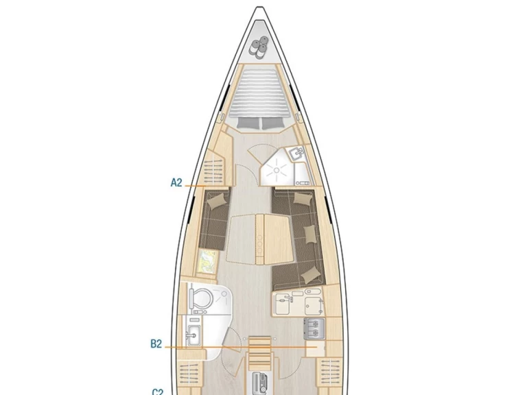 Hire Sailboat Hanse with a boat licence