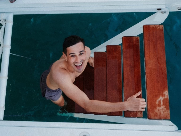 Yacht hire Nisida cheap Lagoon 46 Iconic