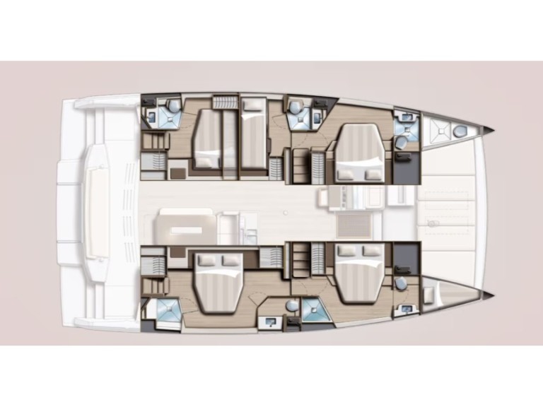 Charter a Bali Bali 4.8 (5+1 cab) in Néa Péramos on Samboat