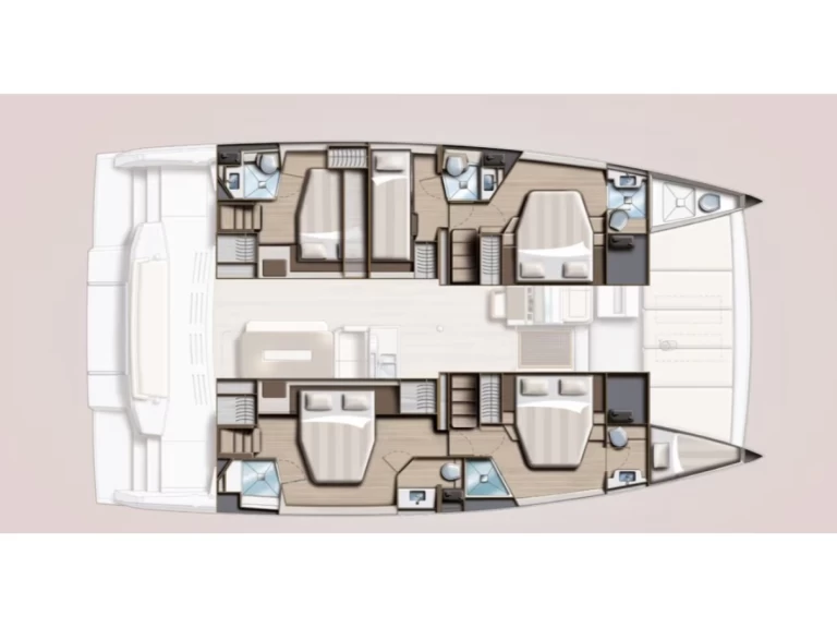 Charter a Bali Bali 4.8 (5+1 cab) in Néa Péramos on Samboat