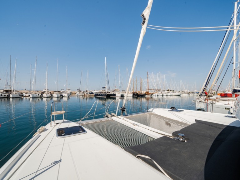 Catamaran to hire Benitses at the best price