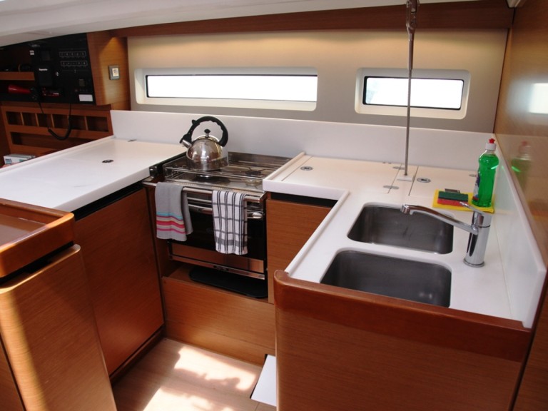 Jeanneau Sun Odyssey 440 charter bareboat or skippered in  Benitses