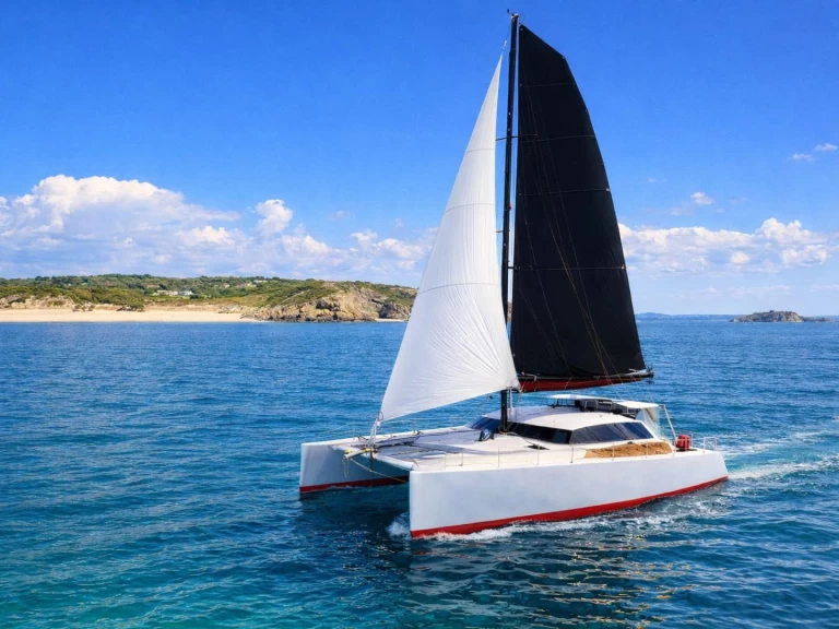 Yacht hire Le Marin cheap Plan Caroff Lazzi 47