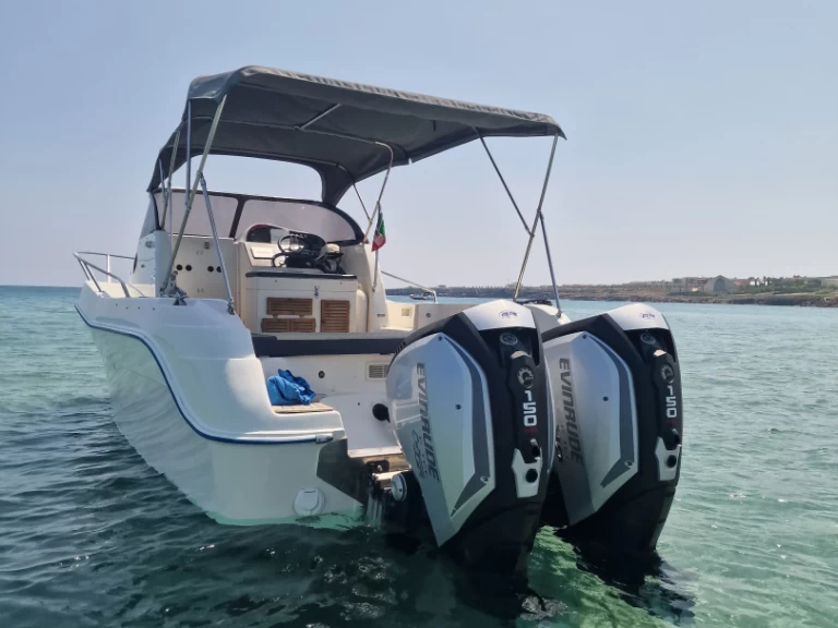 Quicksilver Quicksilver 750 Offshore charter bareboat or skippered in  Avola