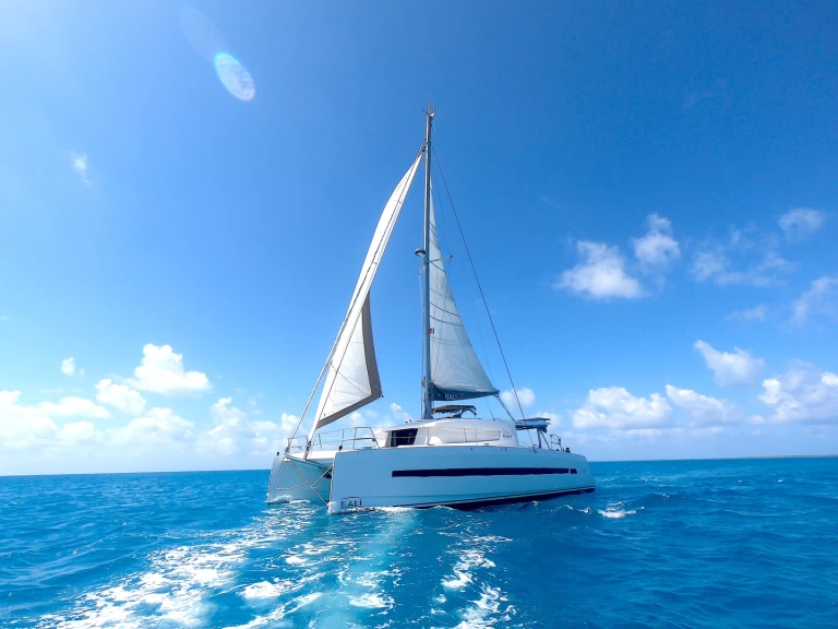 Hire Catamaran Bali with a boat licence