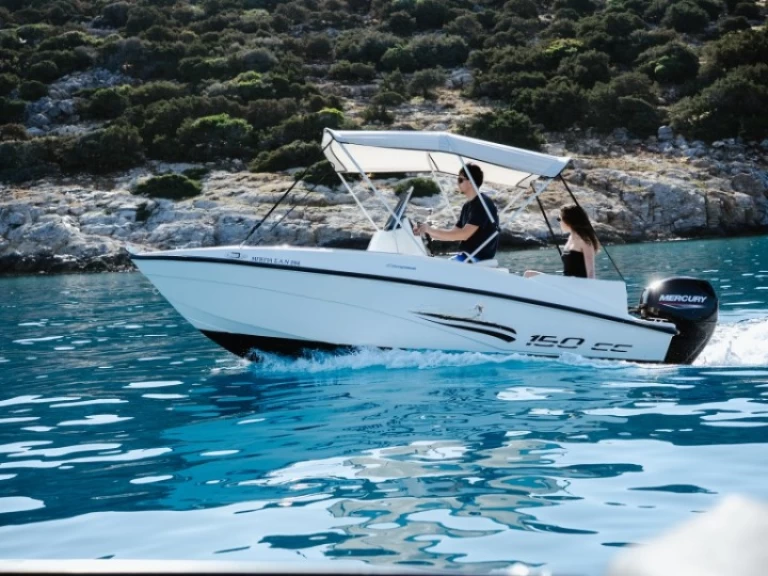 Compass Compass 150 CC charter bareboat or skippered in  Agios Nikolaos