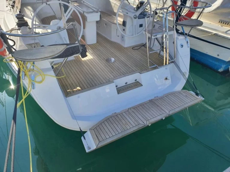 Elan Impression 40 charter bareboat or skippered in  Baška Voda
