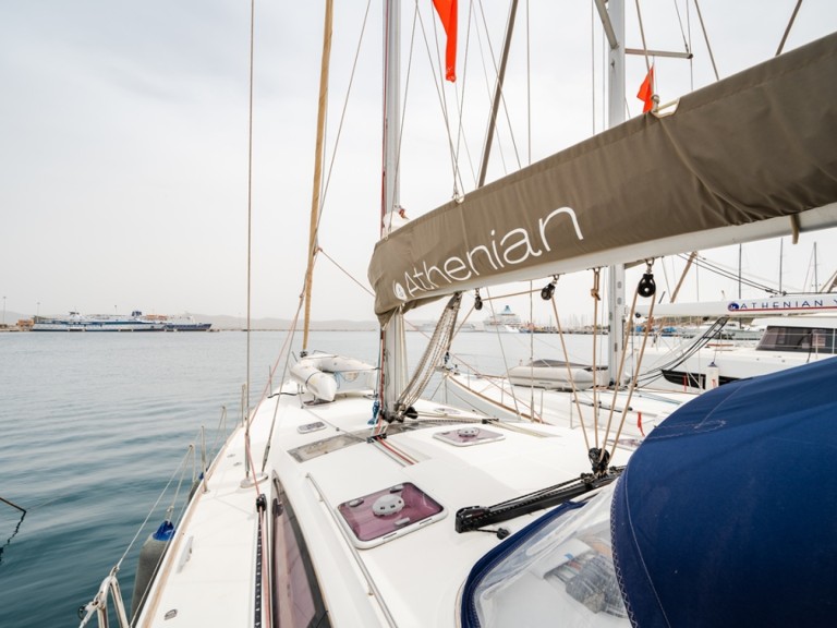 Jeanneau Jeanneau 53 charter bareboat or skippered in  Lávrio