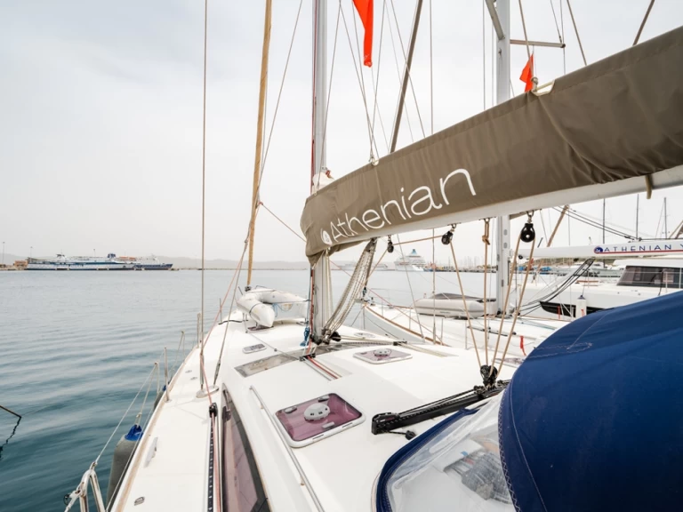 Jeanneau Jeanneau 53 charter bareboat or skippered in  Lávrio