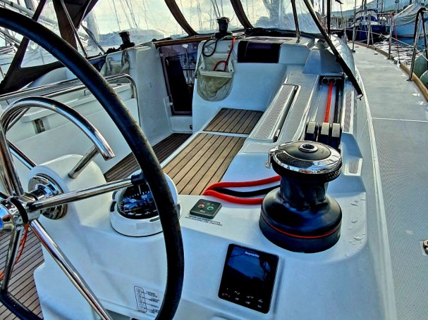 Jeanneau Sun Odyssey 449 charter bareboat or skippered in  Benitses