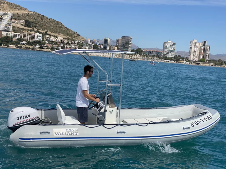 Hire RIB with or without skipper Valiant Calp / Calpe