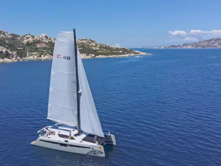 C-CATAMARANS C CAT 48 charter bareboat or skippered in  Porto Pozzo