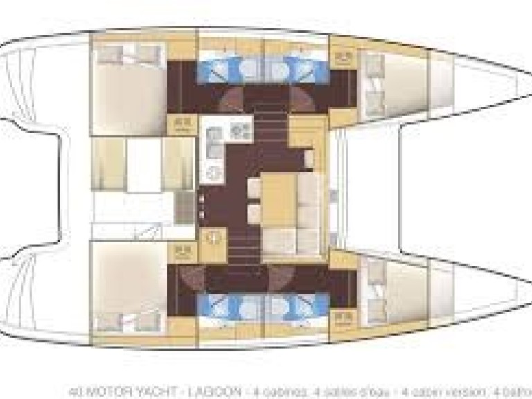 Hire Catamaran with or without skipper Lagoon Furnari