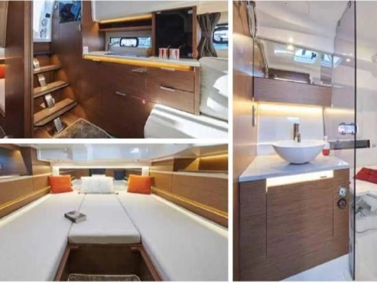 Jeanneau CAP CAMARAT 10.5 CC Série 3 charter bareboat or skippered in  Hyères