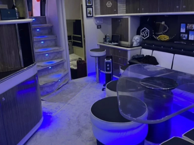 Sunseeker Predator 63 charter bareboat or skippered in  Saint-Tropez