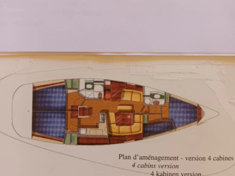 Jeanneau Sun Odyssey 43 charter bareboat or skippered in  Ajaccio