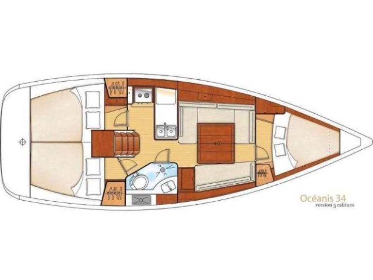 Yacht hire Punat cheap Oceanis 34