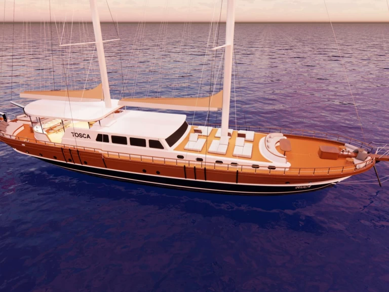 Luxury Yacht hire in Bozburun - Custom Tosca