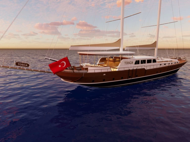 Luxury Yacht hire in Bozburun - Custom Tosca