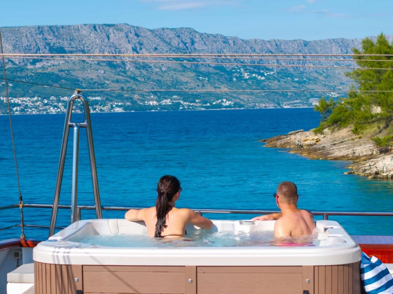  Custom Built Aluminum Cutter Carpe Diem charter bareboat or skippered in  Trogir