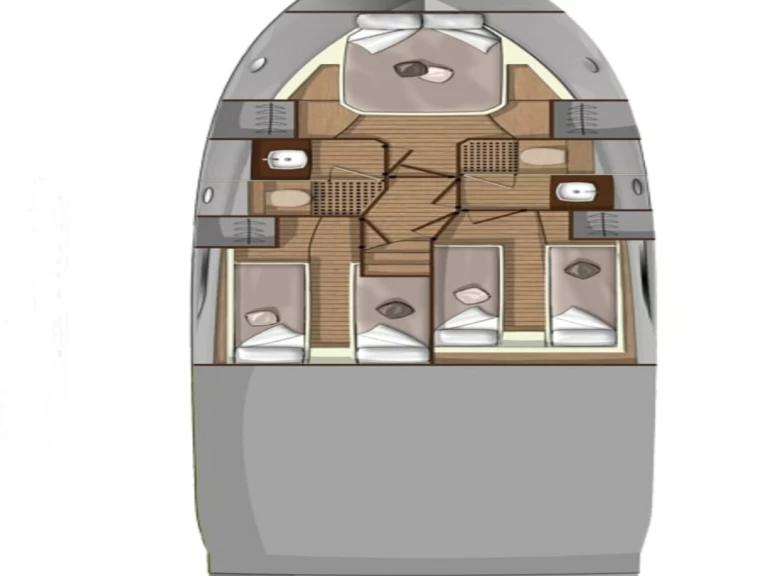 Sessa Marine Sessa Fly 47 charter bareboat or skippered in  Šibenik