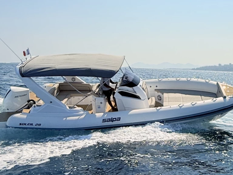 Yacht hire Juan-les-Pins cheap Salpa Soleil 28
